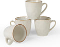 4 Piece Stoneware Coffee Mug Set (Set of 4)