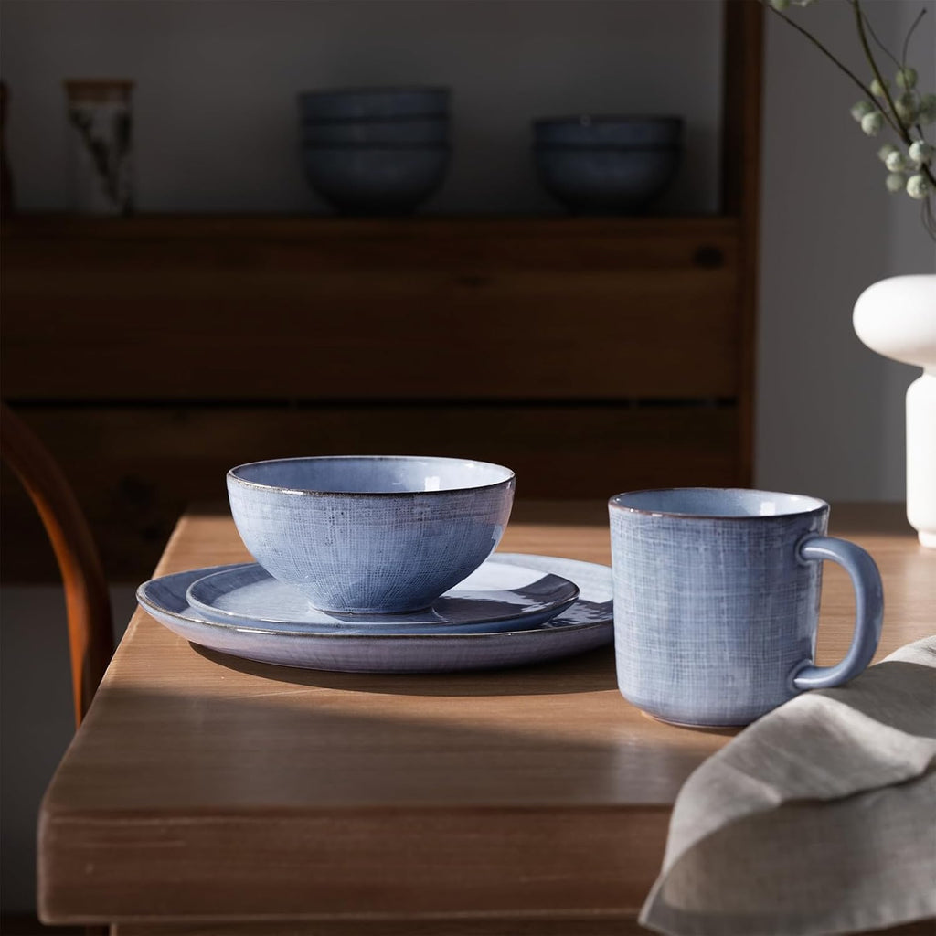 4 Piece Stoneware Coffee Mug Set (Set of 4)