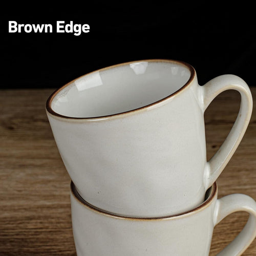 4 Piece Stoneware Coffee Mug Set (Set of 4)